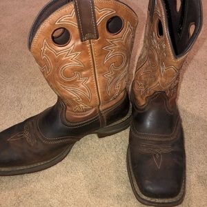 MENS DURANGO SQUARE TOED BOOTS!